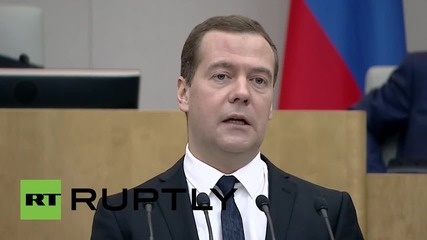 Russia: Crimea reunification comparable to fall of the Berlin Wall says PM Medvedev