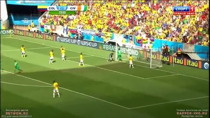 19.06.2014 Колумбия - Кот д'ивоар 2:1 (световно първенство)