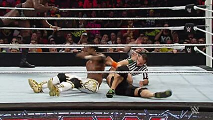 John Cena & Prime Time Players vs. Seth Rollins & The New Day: Raw, Sept. 7, 2015 (Full Match)