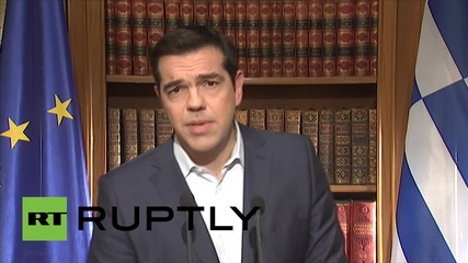 Greece: Tsipras calls on Greek people to vote 'no' in bailout referendum