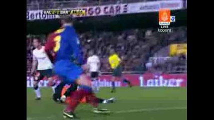 Валенсия - Барселона 2:2 Гол На Тиери Анри
