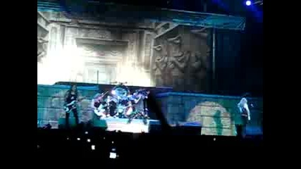 Iron Maiden somewhere in time tour India 2008 Wasted years 