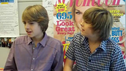 Dylan and Cole Sprouse 