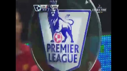 (2013) Ливърпул - Норич (5-1) Suarez - 3rd Goal