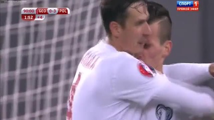 Грузия 0 - 4 Полша ( 14/11/2014 )