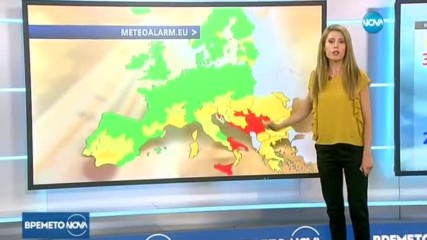 Прогноза за времето (06.08.2017 - обедна емисия)