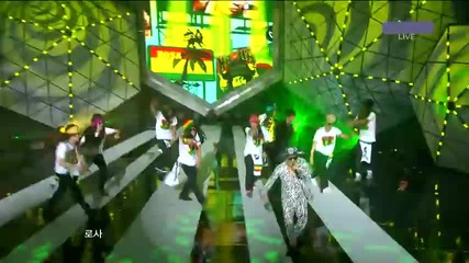 Haha - Sae Song + Rosa ~ Music Core (24.09.2011)