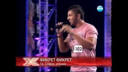 Фикрет - синът на Тони Стораро в X Factor Bulgaria