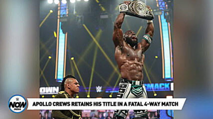 Apollo Crews Defeats Kevin Owens, Big E and Sami Zayn in An Intercontinental Championship Fatal 4-Way Match: WWE Now India