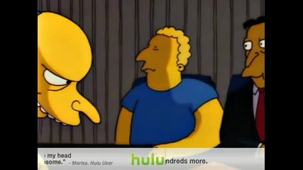 The Simpsons - Burns Campaign Team 
