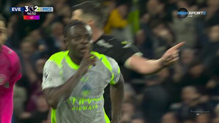 Manchester City with a Spectacular Goal vs. Everton