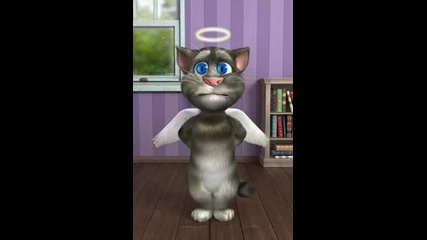 Talking Tom sings Ma Chrie