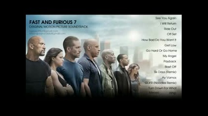 Fast & Furiorus 7 Miss You Dj Film Yonetmen Holywood Studio Albumler 2015 Hd