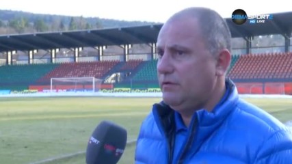 Джамбазки: Отборът трябва да се калява и израства