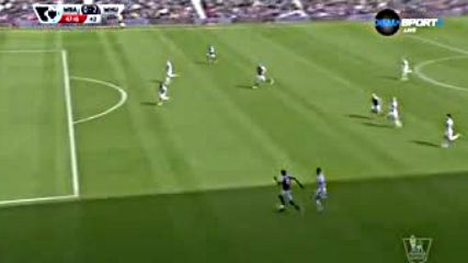 Уест Бромич - Уест Хем 0:2 /първо полувреме/