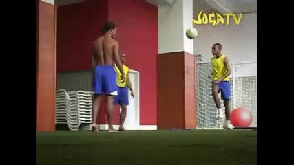 Ronaldinho Roberto Carlos i Robinho