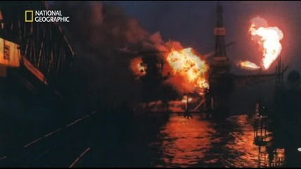 Мигове от катастрофата: Експлозия в Северно море