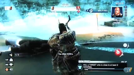 Assassin's Creed 3 - Sdcc 12 Domination Multiplayer Gameplay (cam)