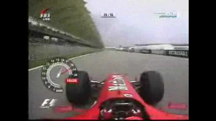 M.shumacher Onboard Sepang 2004