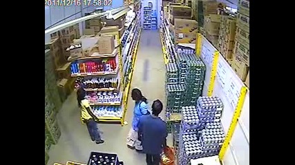 Ено как се краде от магазин