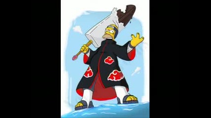 simpsons naruto 