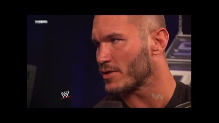 Wwe Randy Orton Backstage Smackdown 2011.06.10