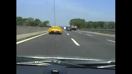 Carrera Gt на аутобана