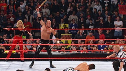 Trish Stratus and Bubba Ray Dudley vs. Jazz and Steven Richards: Intergender Double Championship Tag Team Match - Raw, M