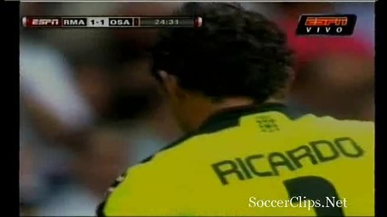 Real Madrid - Osasuna 1:1 Ronaldo Goal 2.5.2010