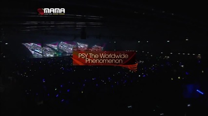 Psy - Gangnam Style live @mama 2012