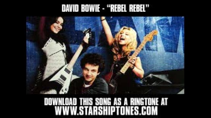 David Bowie - Rebel Rebel ( Bandslam Soundtrack ) 