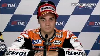 Pedrosa interview after the Italian Gp 
