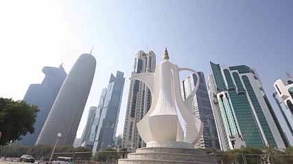 КАДРИ ОТ ДРОН: Разходка из Доха