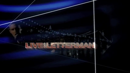 The Killers - Smile Like You Mean It (live On Letterman)