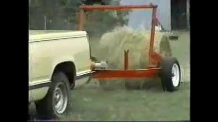 Кравар с идеи ~ Quikroll The bale unroller dolly