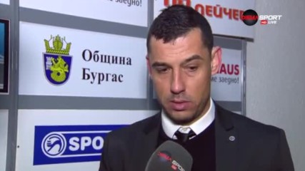 Томаш: Очаквах да вземем нещо на Лазур, загубихме без да ни наиграят