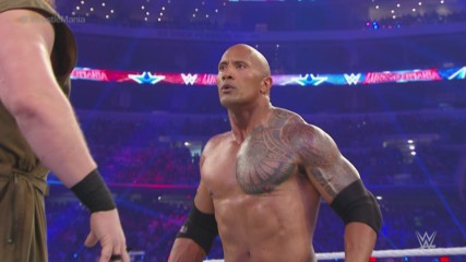 The Rock vs. Erick Rowan: WrestleMania 32