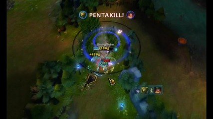 Shiningbubble Pentakill Akali in Solo Q - League of Legends