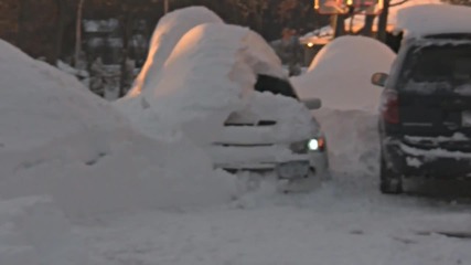 Честит първи сняг с Mitsubishi lancer Evo