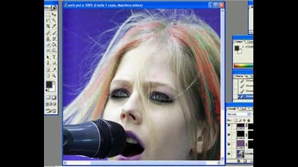 Photoshop - Avril Lavigne