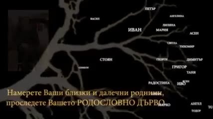 Роднините (www.rodnini.com) Твоето Родословно Дърво - Българските Родове и Фамилии
