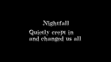 Blind Guardian - Nightfall + lyrics