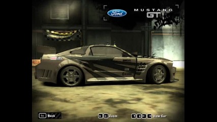 need for speed mw ford mustang
