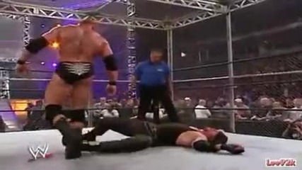 Wwe - Брок Леснар срещу Гробаря | Hell in a cell match| 2/4
