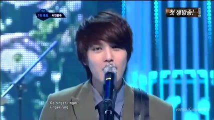 Cn Blue - Hey you @ M!countdown (05.04.2012)