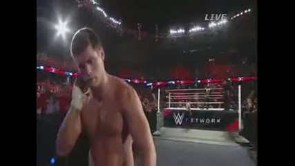 Cody Rhodes и Goldust се скарват - Wwe Payback 2014