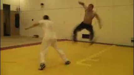 Juraj Tabak - special kicks training