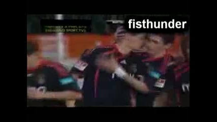 Cardozo Goal - Maritimo 0 - 3 Benfica 