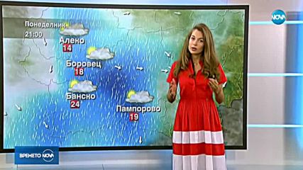 Прогноза за времето (26.08.2018 - централна емисия)