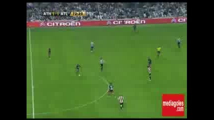 Athletic 1 - 4 Atletico Madrid - Goals